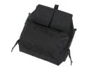 G TMC Pouch Zip Panel ( Black )